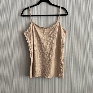 Ann Taylor Beige Spaghetti Strap Camisole